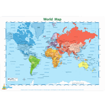 Create Your Own Giant World Map | History & Geography | Mulberry Bush