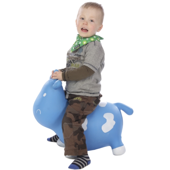 Animal Hopper Blue Cow