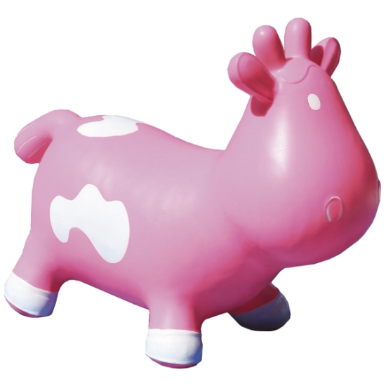 Animal Hopper Pink Cow | Kidzz Farm Jumping Animals | Mulberry Bush