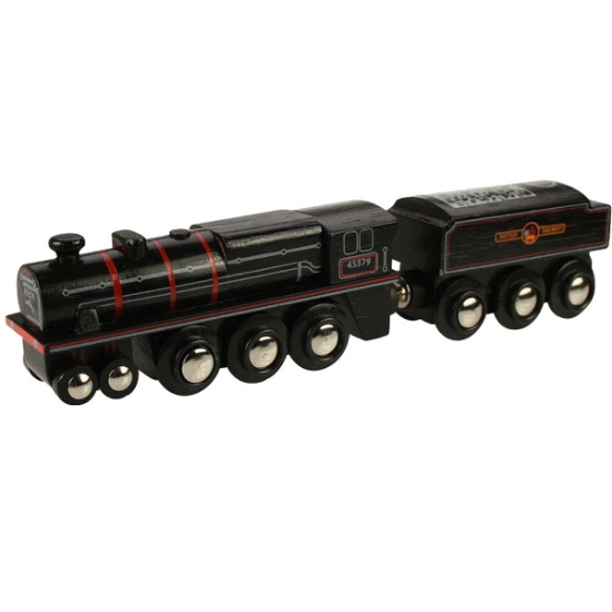 Black 5 Train Engine (Bigjigs Rail BJT454)