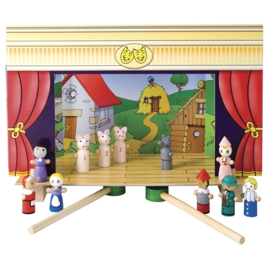 Magnetic store theatre toy