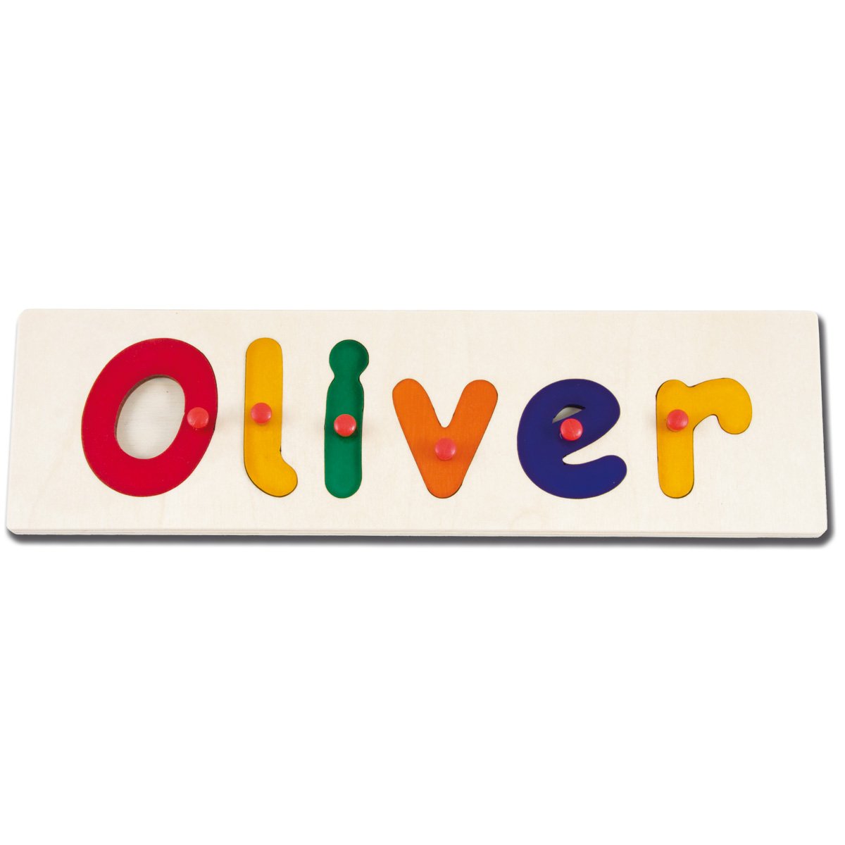 Wooden Name Jigsaw - 1- 7 Letters | Name Puzzles | Mulberry Bush ...