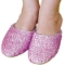 Picture of Glitzy Kitten Heel Mules -Size 30 (Med)