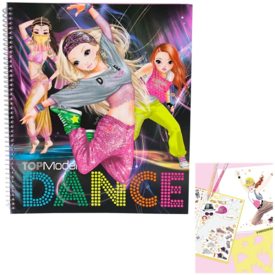 Top Model Dance Colouring Book