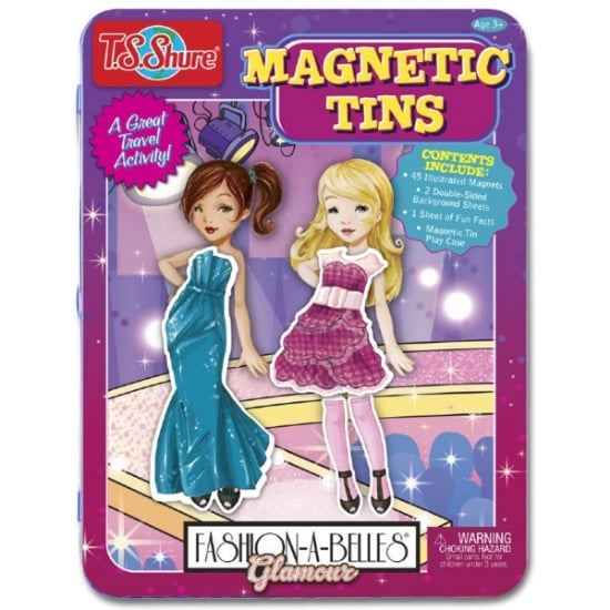 Magnetic dress up clearance dolls tin