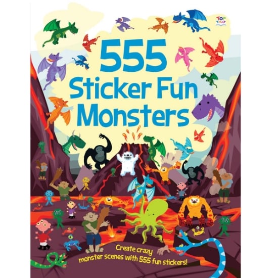 Monster 555 Sticker Book