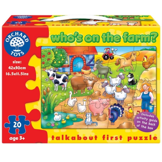 Who's on the Farm | Orchard Toys | First Puzzles | Mulberry Bush