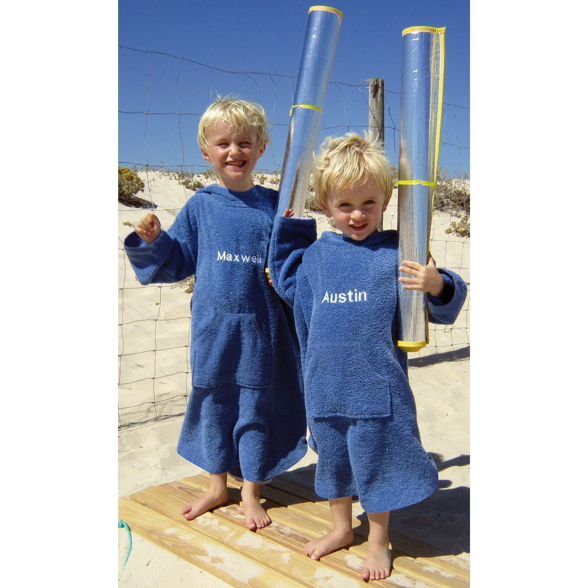 Personalised children's hot sale poncho towels