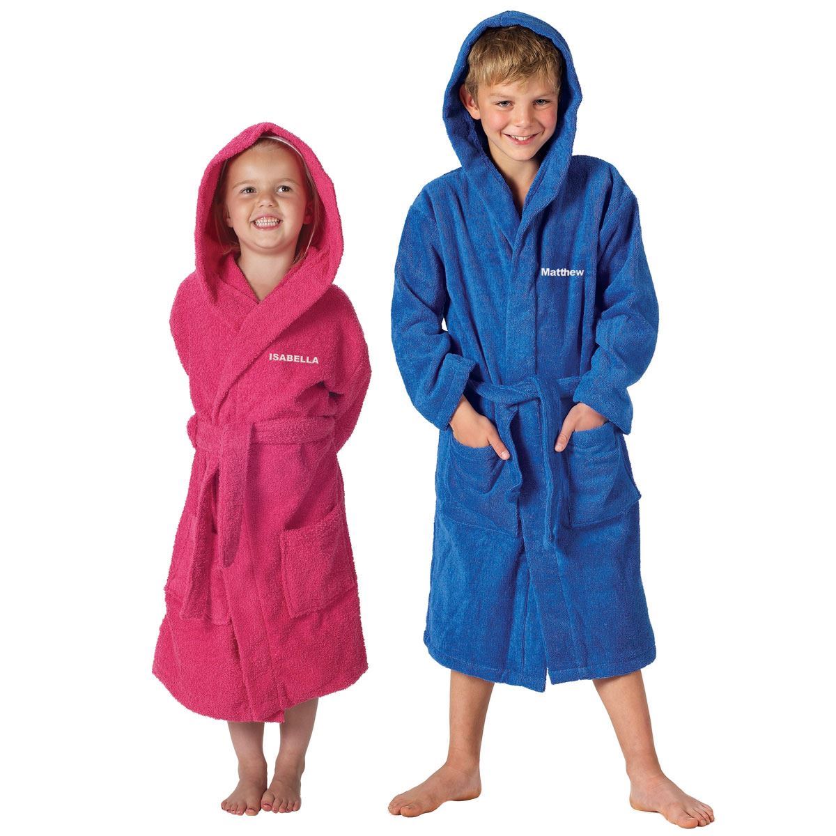 Towelling Bath Robe | Personalised Towels & Robes | Mulberry Bush ...