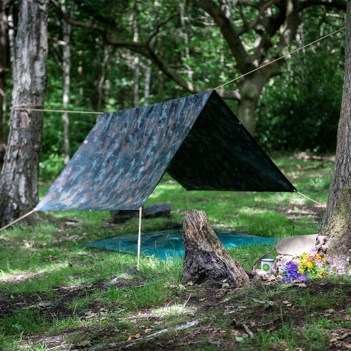 Make Your Own Tent Wooden Den Kit