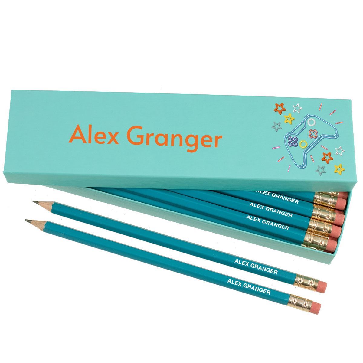 Named hb store pencils