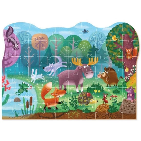 Wonder Forest Animals Jigsaw (60 piece) | Dodo | Mulberry Bush