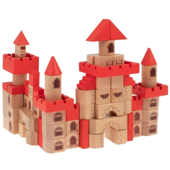 Stacking Castle | Wooden Toy Castles & Pirate Toys | Mulberry Bush