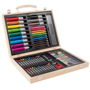 142 Set Professional Drawing Kids Art Supplies Lot Colored Pencils  Sketching Kit