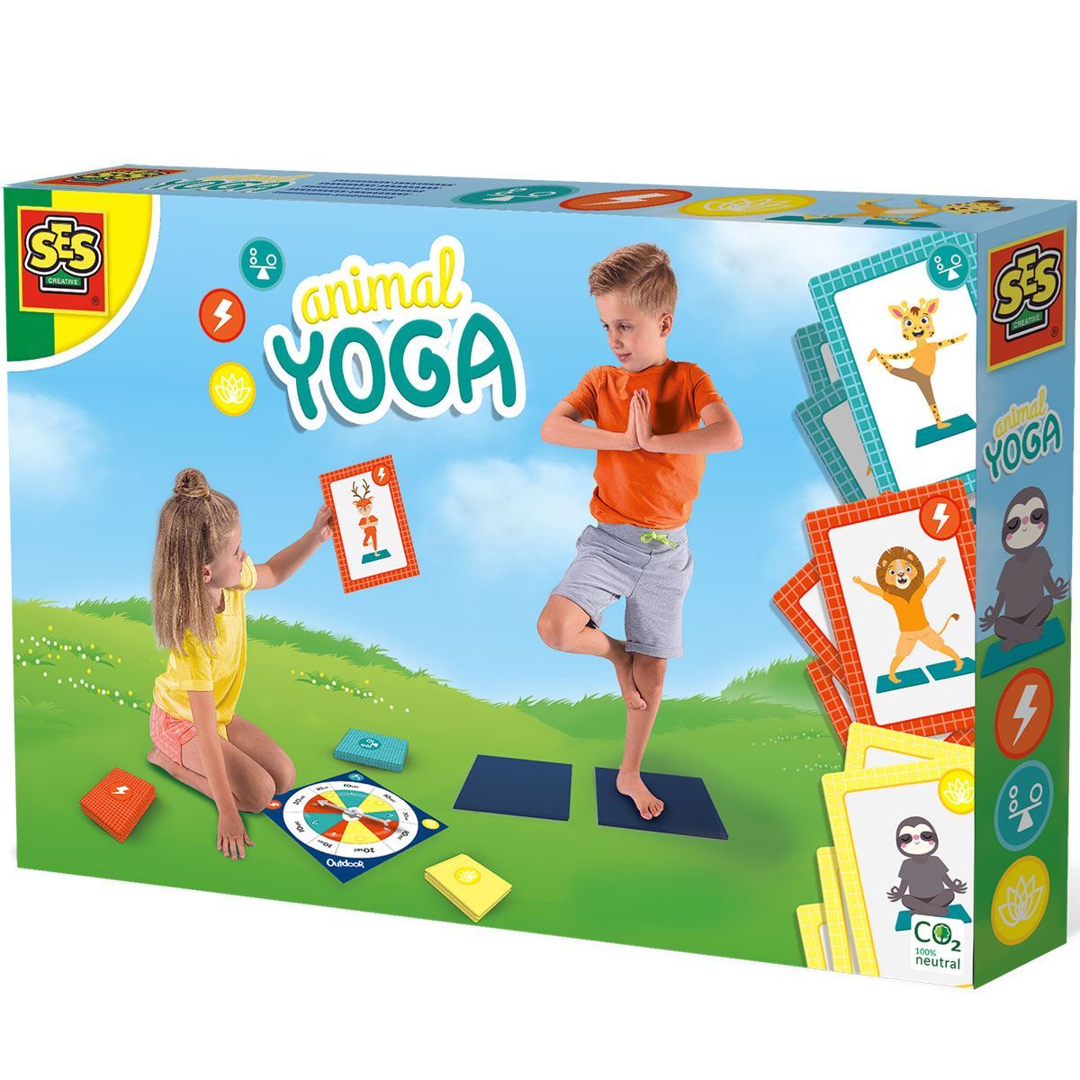 Animal Yoga | SES Creative | Children's Board Games | Mulberry Bush