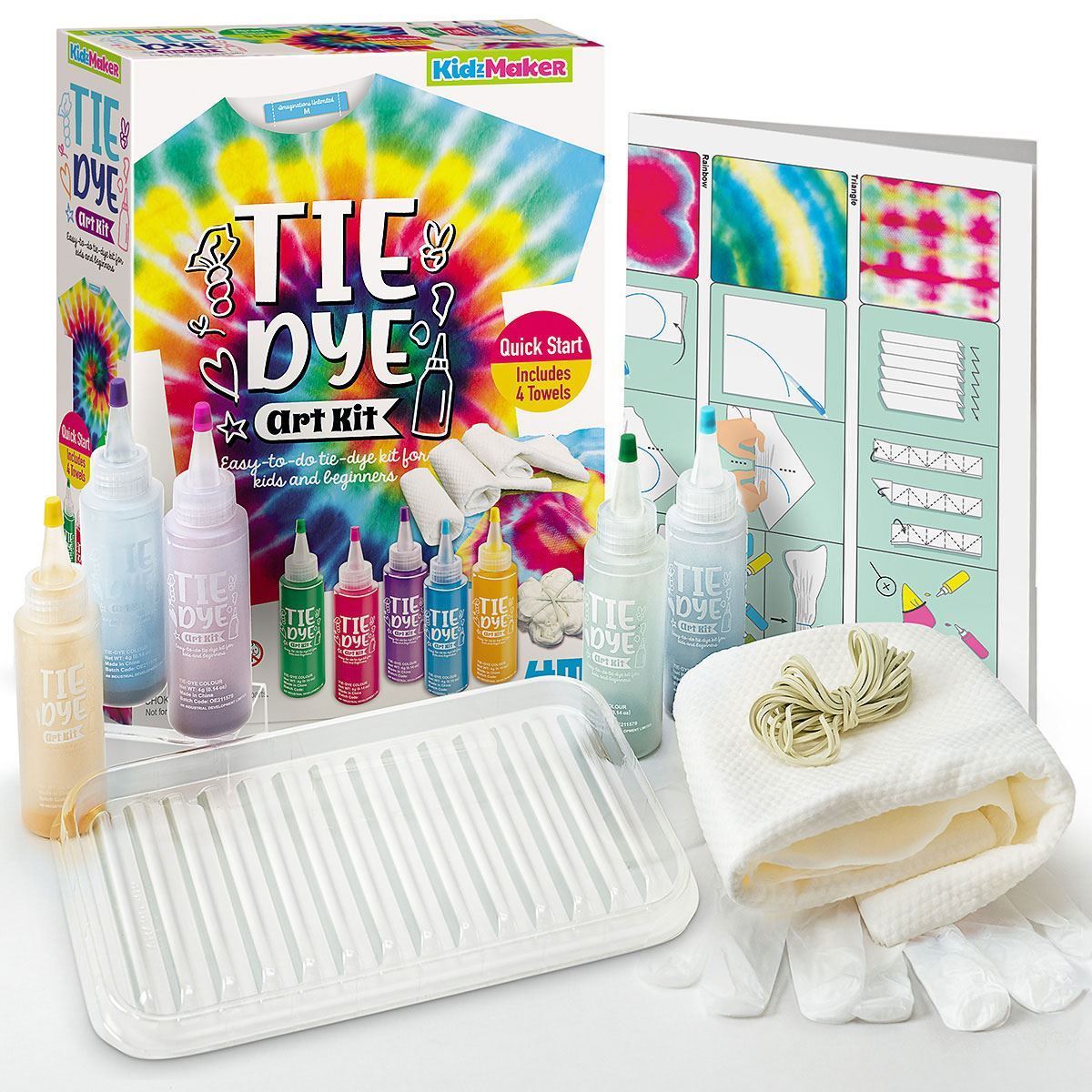 Shop Tie Dye Party Supplies Set - Tie Dye Par at Artsy Sister.  Tie dye  birthday party, Tie dye birthday, Colorful birthday party