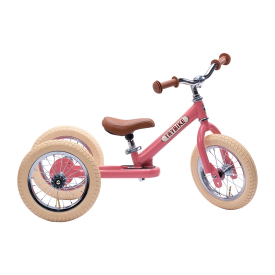 Trybike Balance Bike - Matte Pink