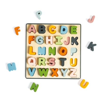 Picture of Uppercase ABC Puzzle Tray