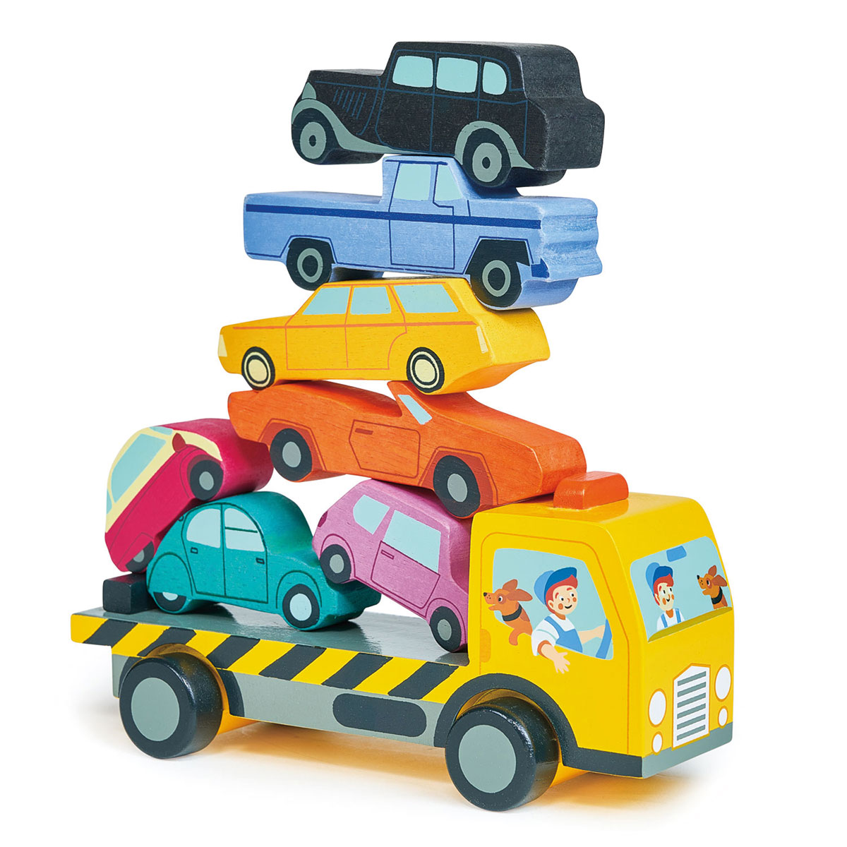 Stacking Cars | Tender Leaf | Stacking Toys | Mulberry Bush | Mulberry Bush