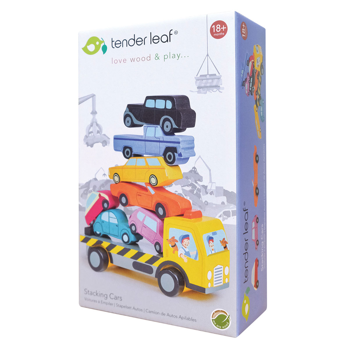 Stacking Cars | Tender Leaf | Stacking Toys | Mulberry Bush | Mulberry Bush