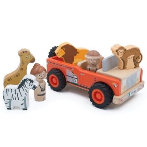 Picture of Safari Jeep and Animals