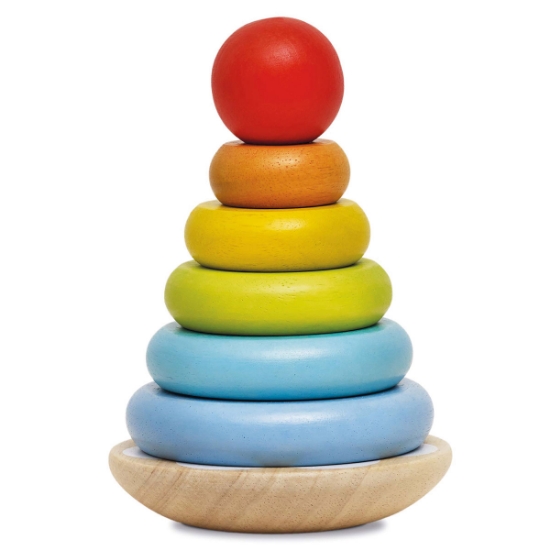 Rainbow Stacking Tower