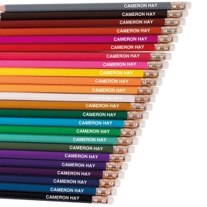 Picture of 24 Personalised Colouring Pencils