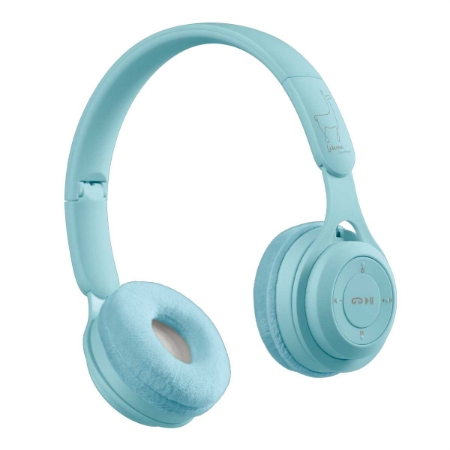 Picture of Children's Wireless Headphones - Blue Pastel