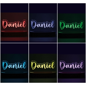 Picture of Personalised Name Only LED Light