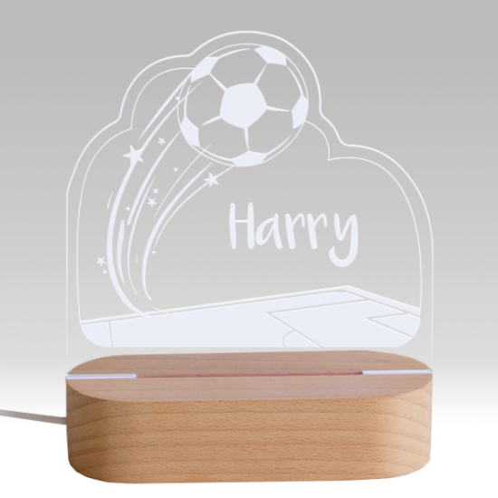 Personalised Football LED Light