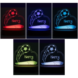 Personalised Football LED Light image 2