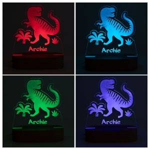 Picture of Personalised Dinosaur LED Light