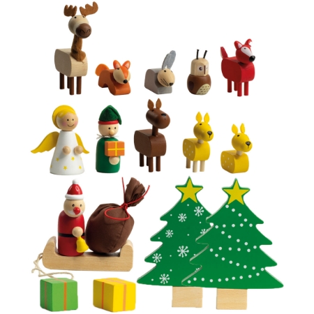 Picture of Forest Animals Christmas Playset