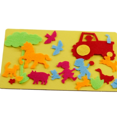 Picture of Fuzzy Felt Farmyard