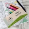 Picture of Personalised Canvas Pencil Case - Football