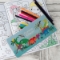 Picture of Personalised Canvas Pencil Case - Dinosaurs