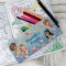 Picture of Personalised Canvas Pencil Case - Mermaids