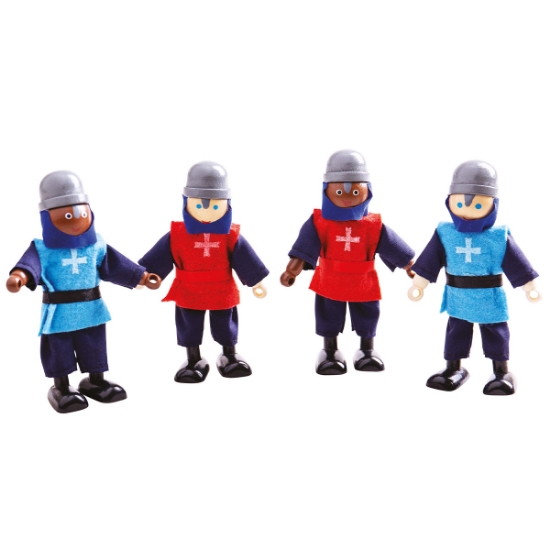 Medieval Knights -Set of 4