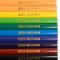 Picture of 12 Named Chunky Triangular Colouring Pencils